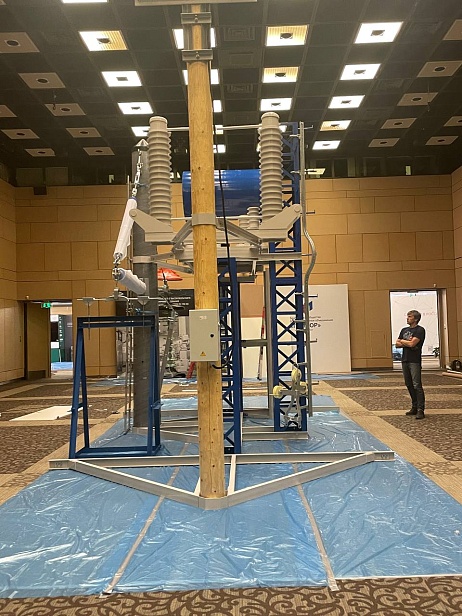 г. Москва. ООО ПО «ФОРЭНЕРГО» представляет обучающий тренажер "ПА-МТР02" на выставке